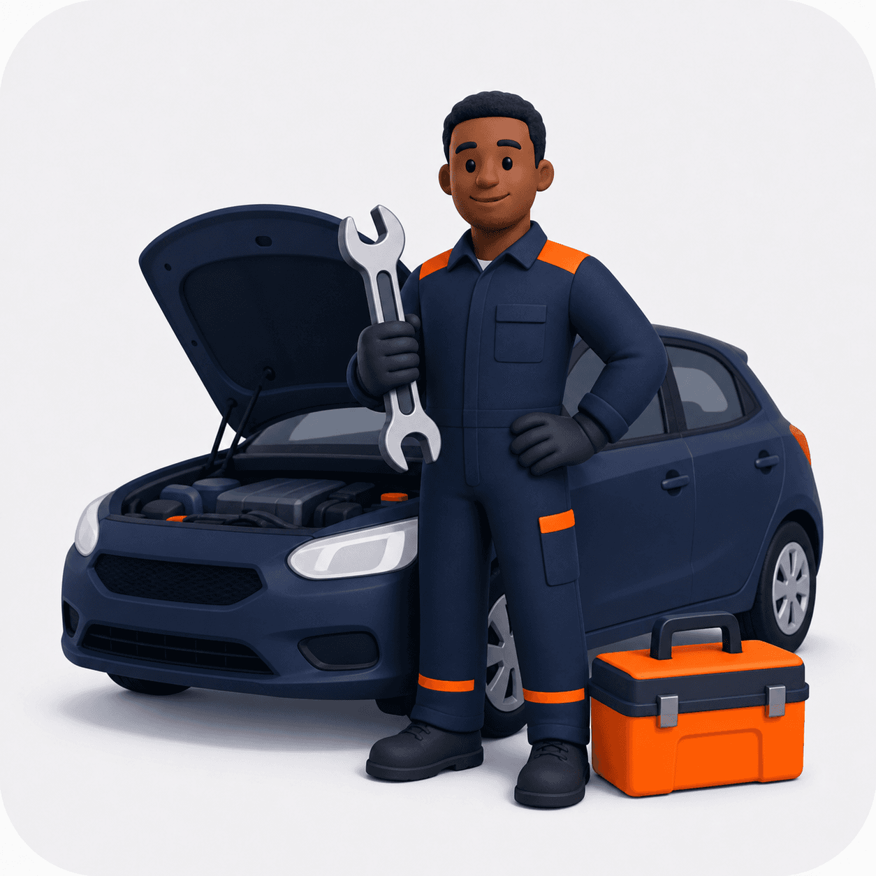 Mechanics service visual
