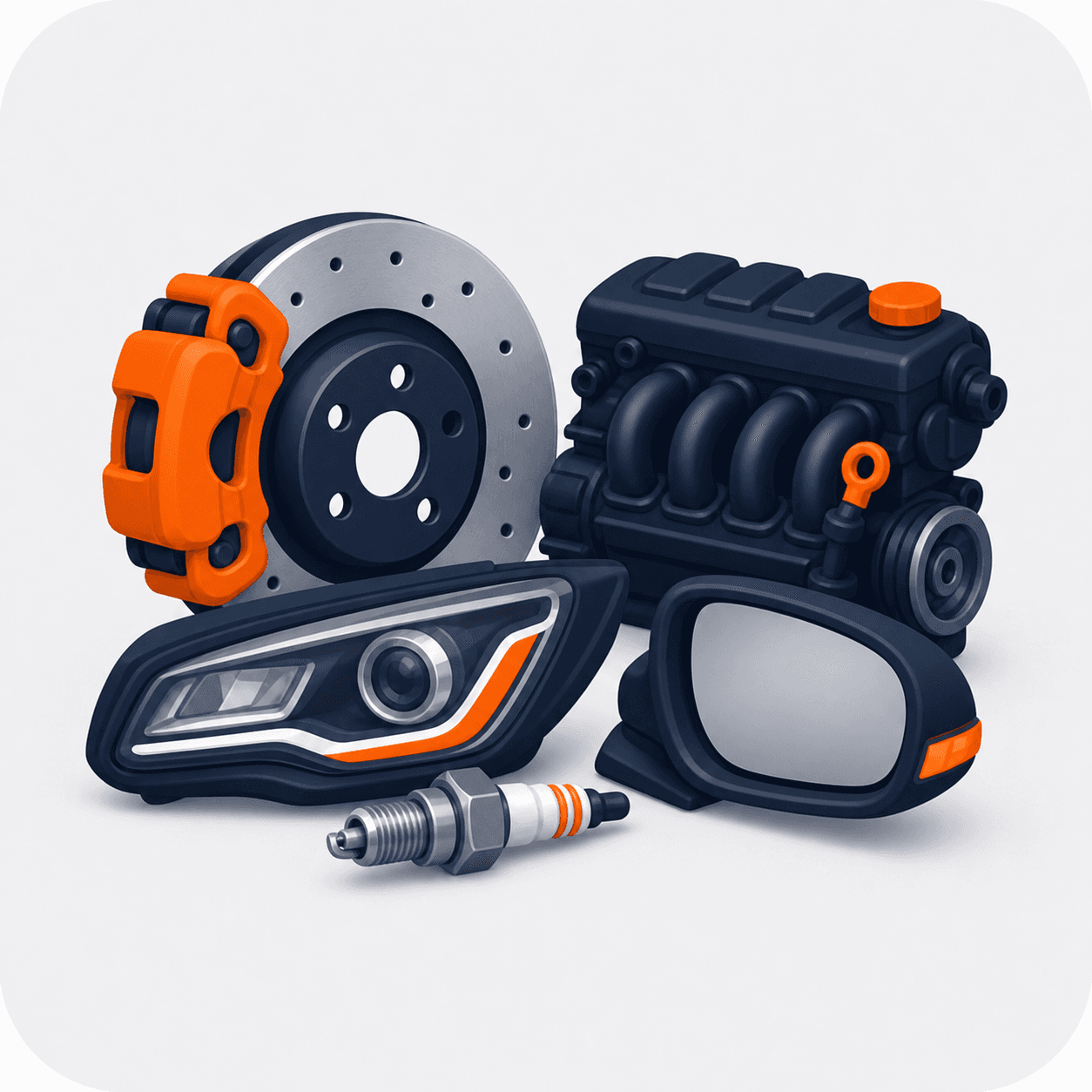 Spare parts service visual